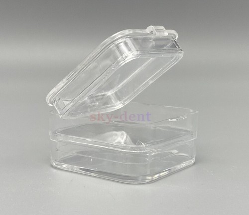 Dental Membrane Box Denture Storage Plastic Veneers Crown Display Case 5x5x2.5cm - Picture 18 of 19