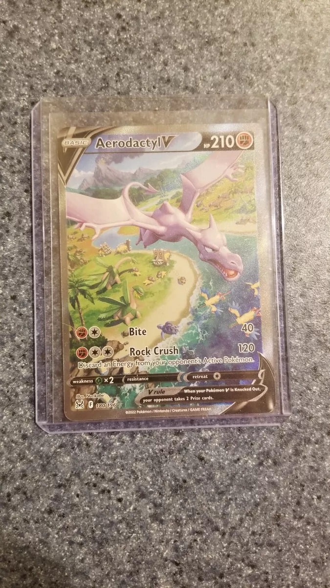 Aerodactyl V Alternate Art - PSA 10 GEM MINT - Pokemon Lost Origin 180/196