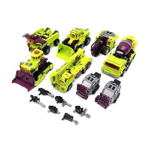 6in1 NBK Devastator Transformation Oversized Action Figure Boy Toy New In Stock - Picture 15 of 47