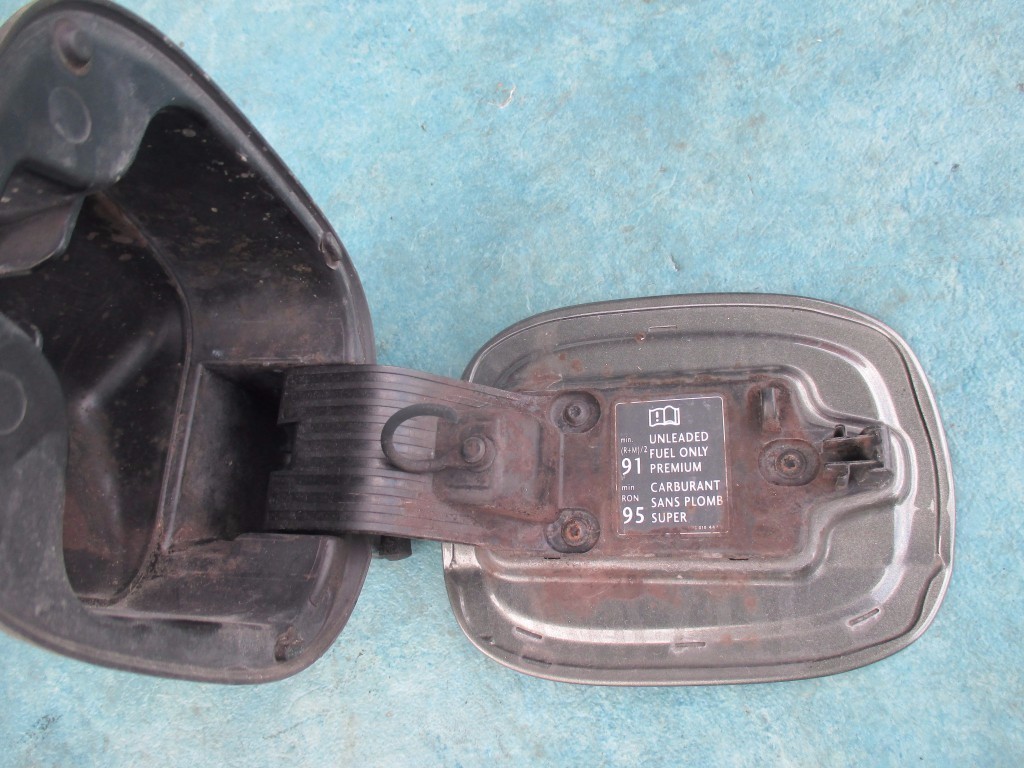 Bentley Continental Flying Spur fuel flap filler gas tank door used 