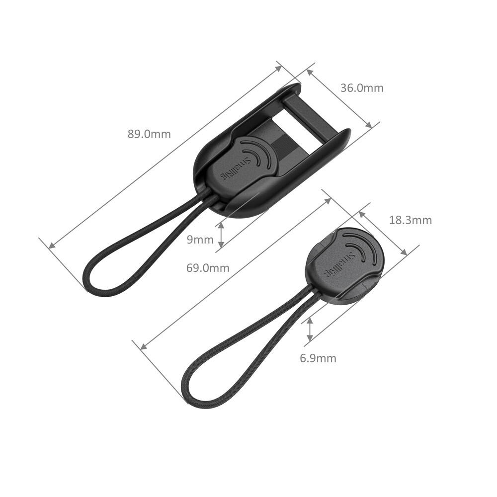SmallRig Camera Strap Clips QD Loops Quick Release Buckle