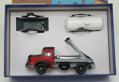 Dinky Toys France - 805 - Camion UNIC Multibenne & Citerne - Dans Sa Boîte