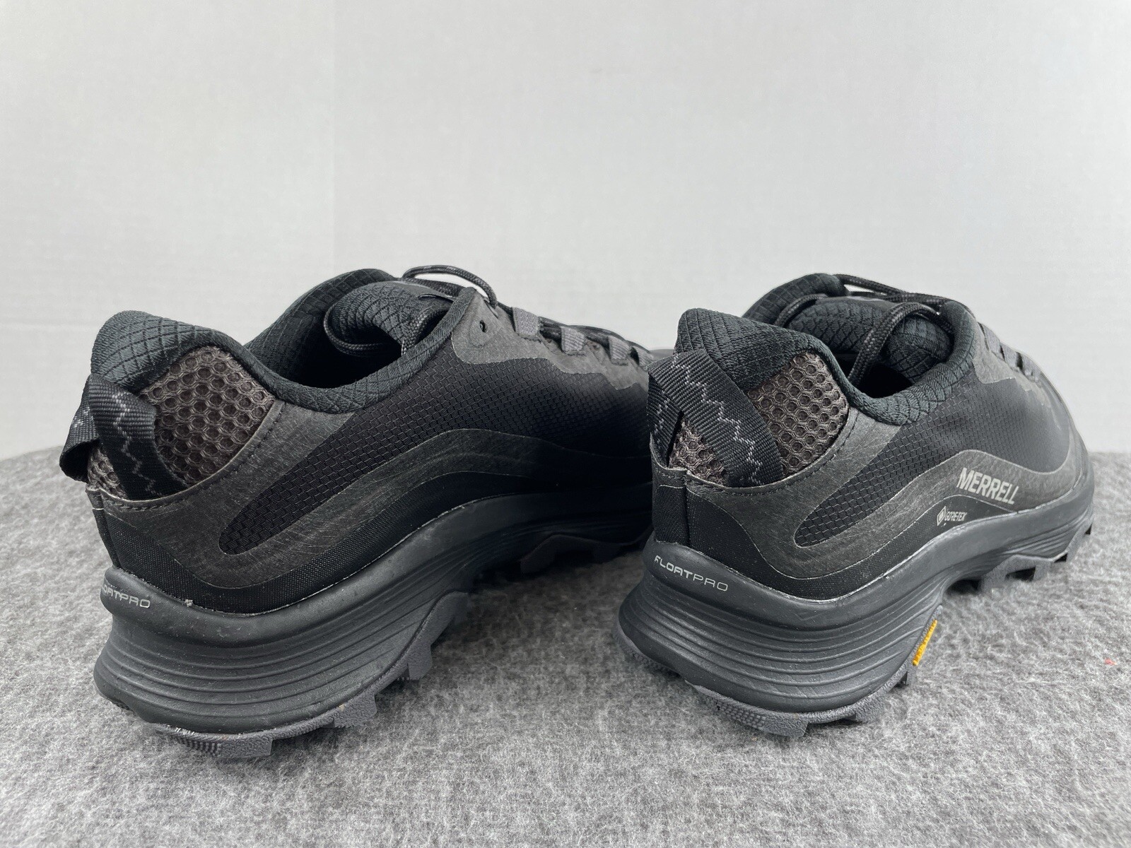 Scarpe da trekking Merrell Moab Speed donna triple nere impermeabili misura 9 5 NUOVE