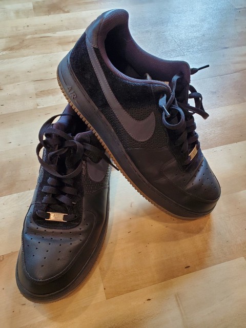 Size 13 - Nike Air Force 1 '07 Anthracite Stealth for sale online | eBay