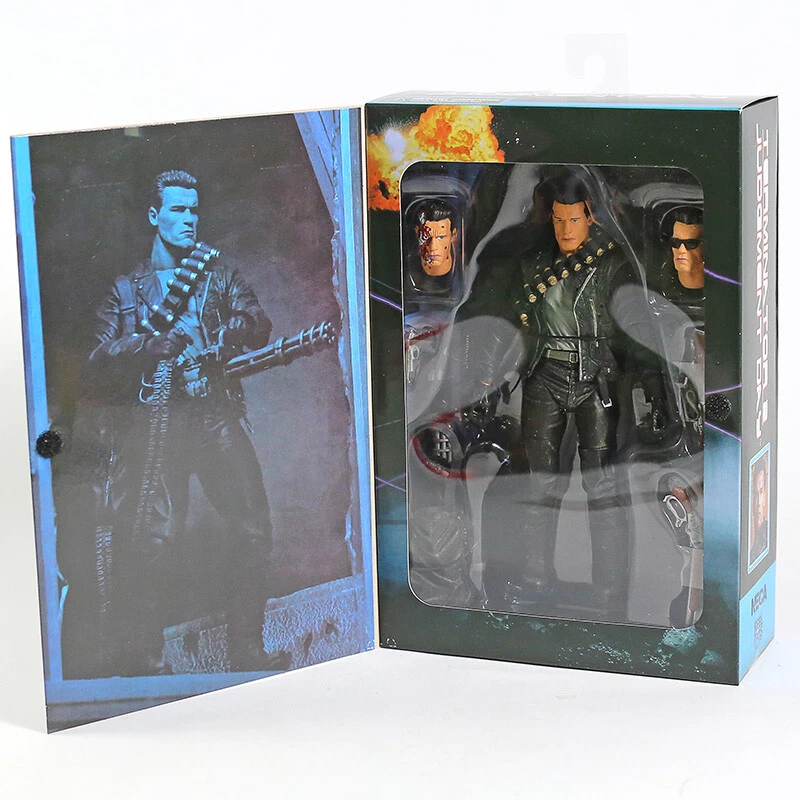 Arnold Schwarzenegger The Terminator T800 Action Figure Model Toy 18cm Doll NECA - Image 2 of 4