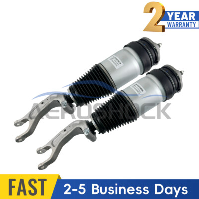 Front L+R Air Suspension Shock Struts For Tesla Model X 75D 90D P100D 2016-19