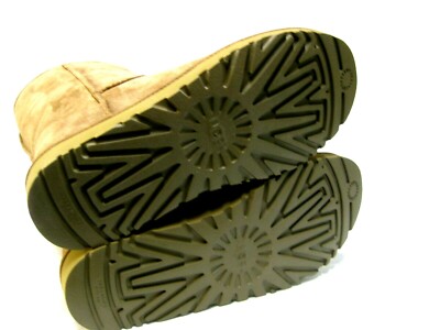 UGG CLASSIC SHORT II SACAI KNIT WOMEN BOOTS CHESTNUT US 8 /UK 6.5