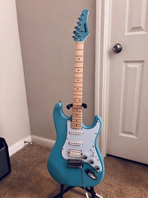 Kramer VT-211S Teal Electric Guitar 