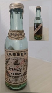 1 Miniature de Cognac Larsen Export Venezuela