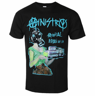 Ministry band Moral Hygiene Gasmask black Shirt S to 5XL X300