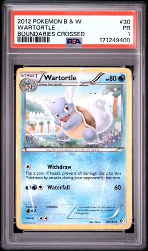 Wartortle graded PSA 1 for sale on eBay