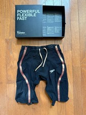 Speedo LZR Pure Intent Men’s Fastskin Jammer Size 22, Black/Rose Gold