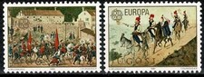 YOUGOSLAVIE 1981 CEPT EUROPA  YT n° 1528 et 1529 Neufs ★★ luxe / MNH