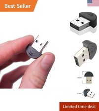 Omnidirectional Mini USB Microphone for PCs - Ideal for Gaming Podcasting