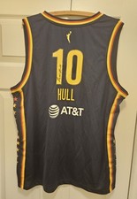 WNBA Indiana Fever LEXIE HULL Autographed Signed Fanatics Fast Break Jersey SWAU