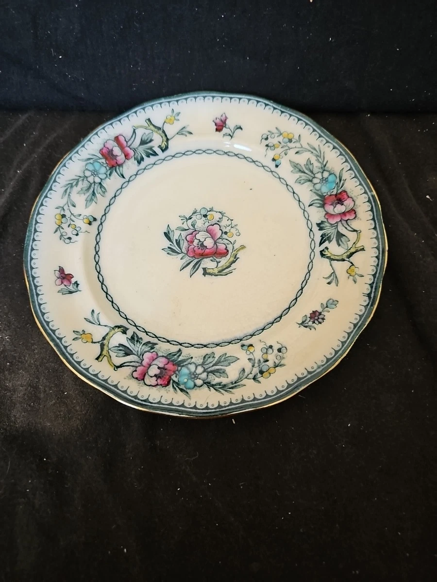 Burgess Leigh Flow Blue In Burleigh (Burgess & Leigh) China for