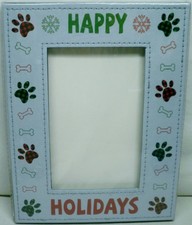 Happy Holidays Pet Dog 4  x 6  Picture Frame