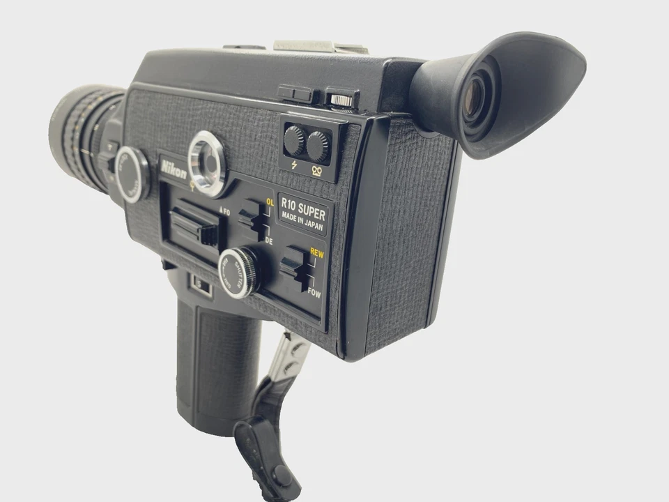 [EXC+5] Nikon R10 Super 8 Cine Película Cámara 7-70mm f1.4 Lente de Japón Foto 4 de 4