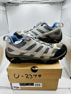 Merrell Women's MOAB 2 Vent 'Aluminum Marlin' J06018 Hiking Trail size 9