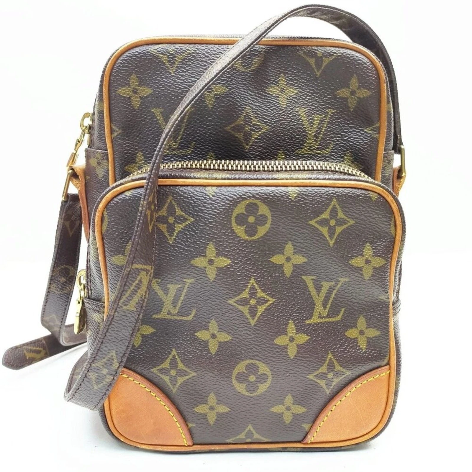 Authentic Louis Vuitton Amazon Brown Monogram Crossbody 191-112025