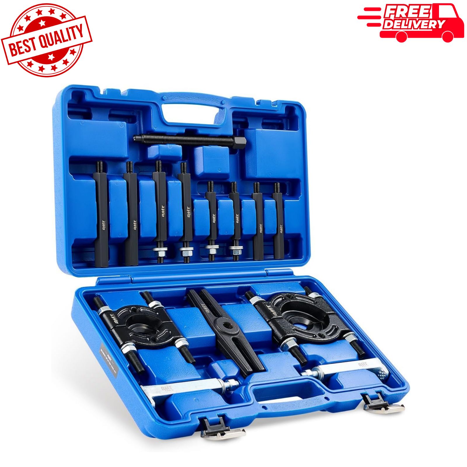 Bearing Puller Set, 5 Ton Capacity Separator, black bearing separator