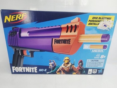 Hasbro NERF Fortnite HC-E Mega Dart Blaster Gun Epic Blasting Factory Sealed