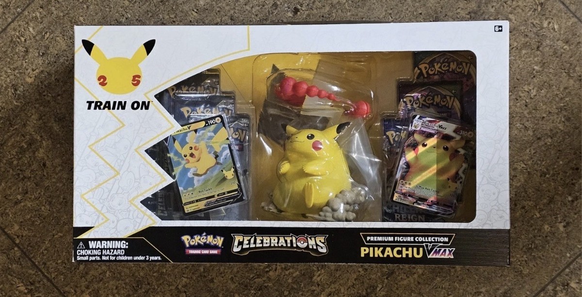 Pokémon TCG Celebrations Premium Figure Collection Pikachu VMAX