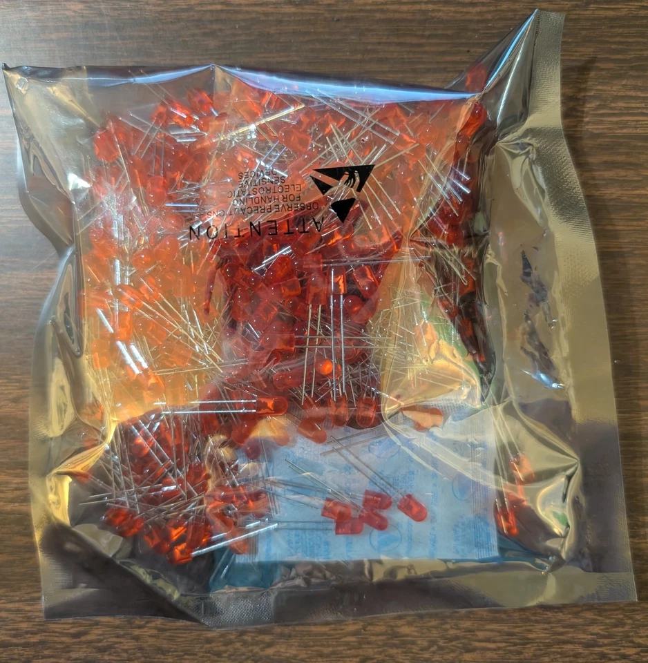 Cree LED C566C-RFN CV0W0BB1 10,000 pcs LED RED DIFFUSED 5MM OVAL T/H - Image 2 of 4