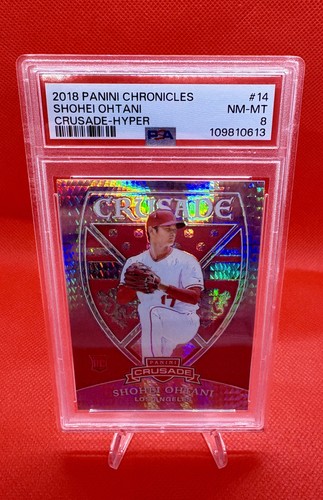 2018 Panini Chronicles Crusade Ohtani Rookie Hyper /299 #14 RC MINT