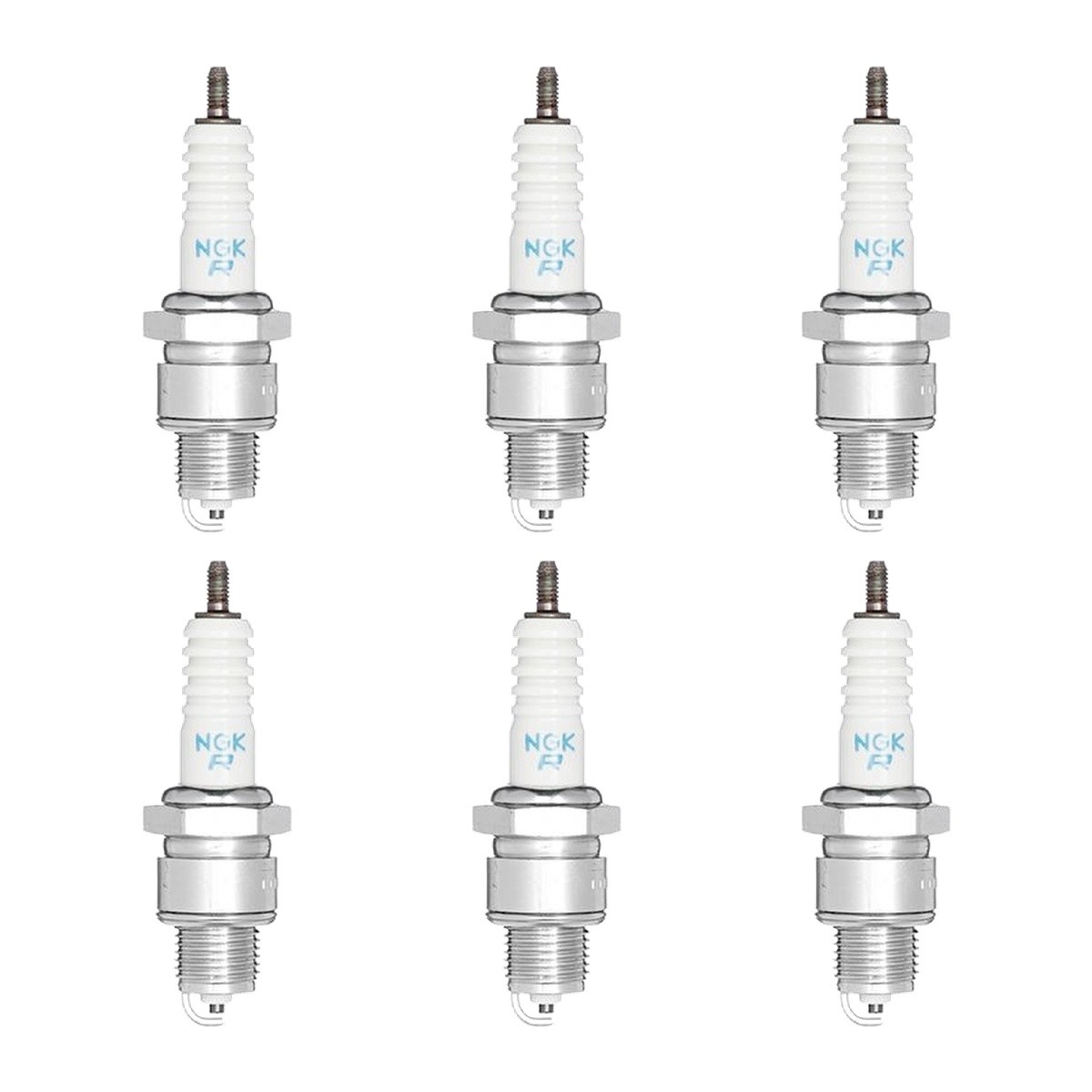 8 Candele con sede piatta NGK Aftermarket-Expertise per u.a. FIAT 500 - Immagine 11