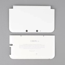 White Replacement Housing Cover Shell Top Bottom For Nintendo 3DS XL