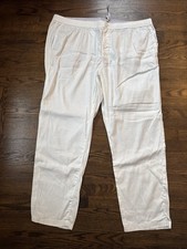 Tommy Bahama Men’s 3XLB Pants - linen- Off White