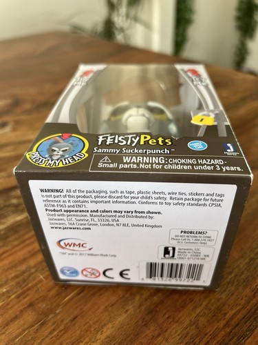 FEISTY PET SAMMY SUCKER PUNCH BOXED 4” FIGURE 2017 BNIB - Picture 5 of 5