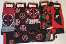Marvel DEADPOOL Socks Novelty Socks - Teen / Adult One Size - NEW - YOU PICK