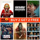SCARY MOVIE 6 FILM OFFICIAL POSTER 2026 WALL CINEMA DECOR PRINT A5 A4 A3 A3+