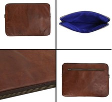 Custodia in pelle per laptop per MacBook Pro Air 13 13,3" Portadocumenti NOVITÀ