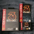 Mortal Kombat 3 (Sega Genesis, 1995) CIB Manual Included