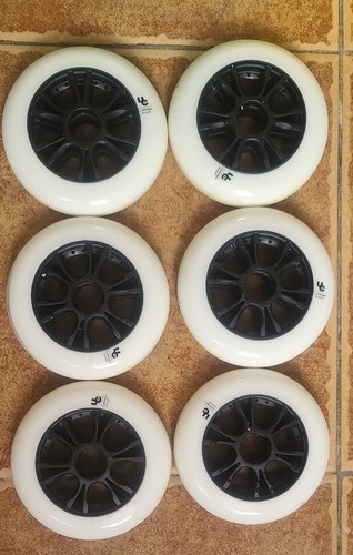 UnderCover Team Wheels 110mm 86A (6-Pack) — Used Only 25 Miles! ⚡