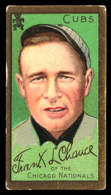 1911 T205 - Frank Chance Chicago Cubs Piedmont Factory 25 Back VG REALLY NICE