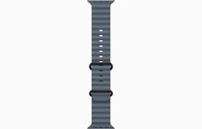 Generic Watch Band Black Titanium 49mm Apple Ultra 2  3. Ocean Anchor Blue