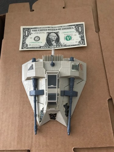 VTG 1982 Star Wars Kenner Micro Collection Hoth Snowspeeder Macao 1980s HTF B489