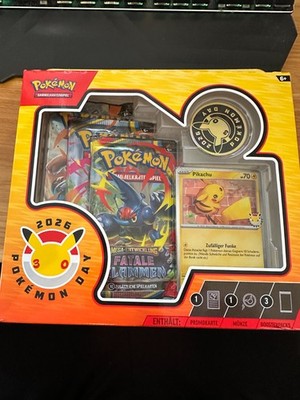 Pokémon Day 2026 Collection 30th Anniversary - Pikachu MIT 2x SWIRL   OVP & NEU