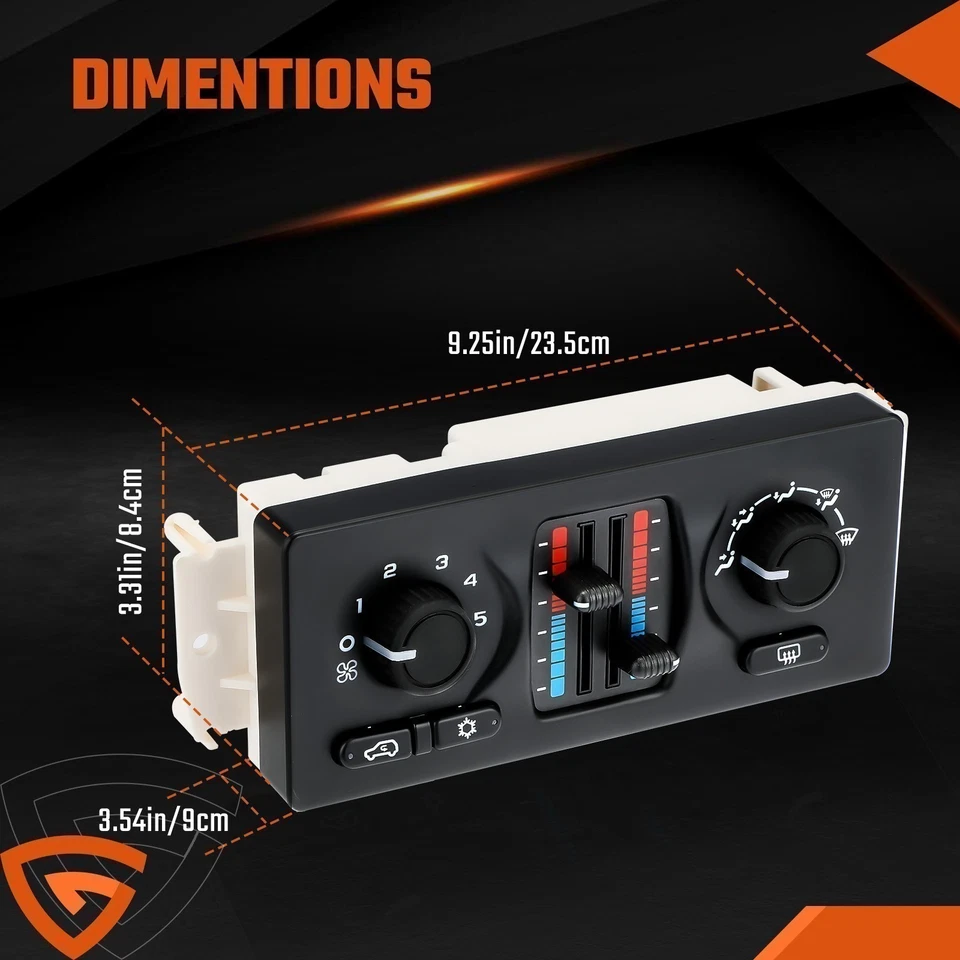 599-210XD For Chevrolet Silverado 2500 w/ Manual AC US NEW 599210XD USA Foto 3 de 4