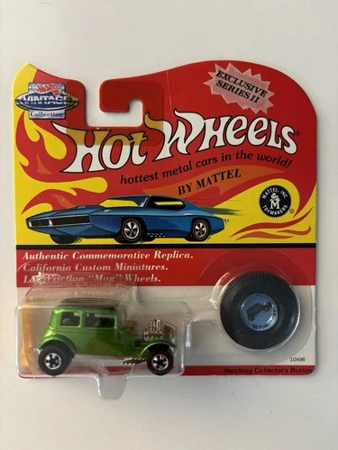 ERROR CARD Hot Wheels Vintage Collection '32 Ford Vicky - Green #10494 Sealed