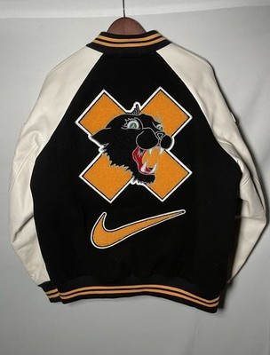 Nike x Patta Men's Varsity Jacket Black FJ3107-010 | eBay