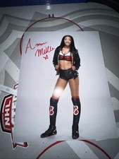 WWE NXT Amari Miller Signed 8x10