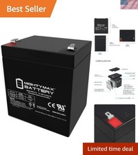 Reliable 12V 5AH Rechargeable SLA Battery - Perfect for Electric Vehicles  More