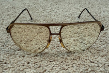 Vintage Alfa Romeo Aviator Glasses 69-0055 Frame Italy 145
