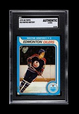 1979 Topps #18 Wayne Gretzky Rookie Card RC Graded SGC Authentic Altered ICONIC!