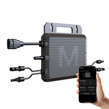 Marstek 800W Mikrowechselrichter f&uuml;r Balkonkraftwerk, IP67 wetterfest, 2 MPPT